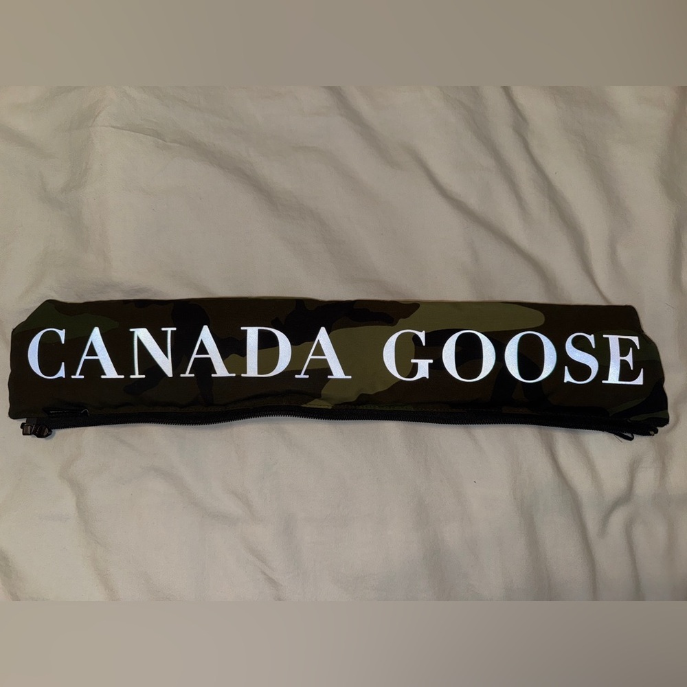 Canada Goose Camo Reflective Hood Trim